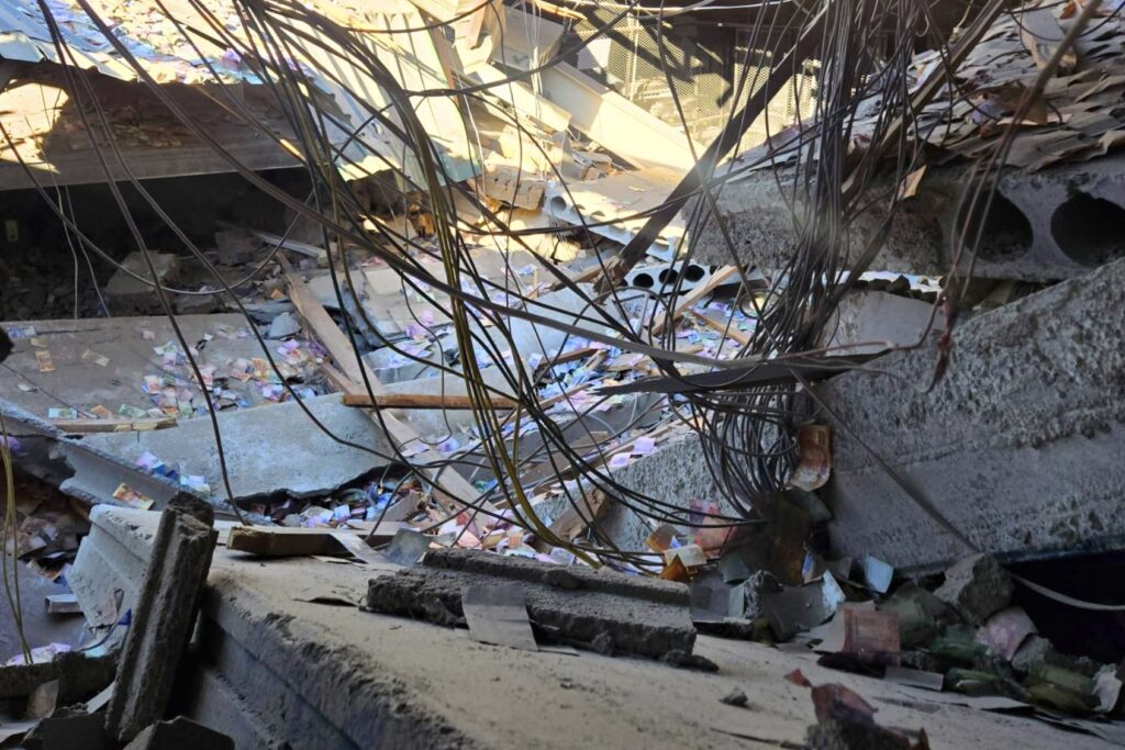 Explosion Backpack Cash Scattered Across Germiston Streets After Fidelity Explosion